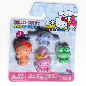 Hello Kitty & Friends Series 1 Four Figure Pack Marble Jazwares Sanrio